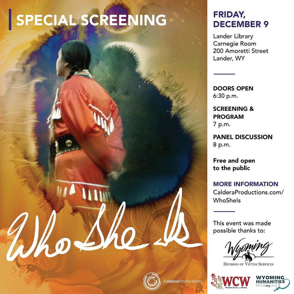 Riverton Wy Arts In Action Events 2023 Who She Is Caldera Productions